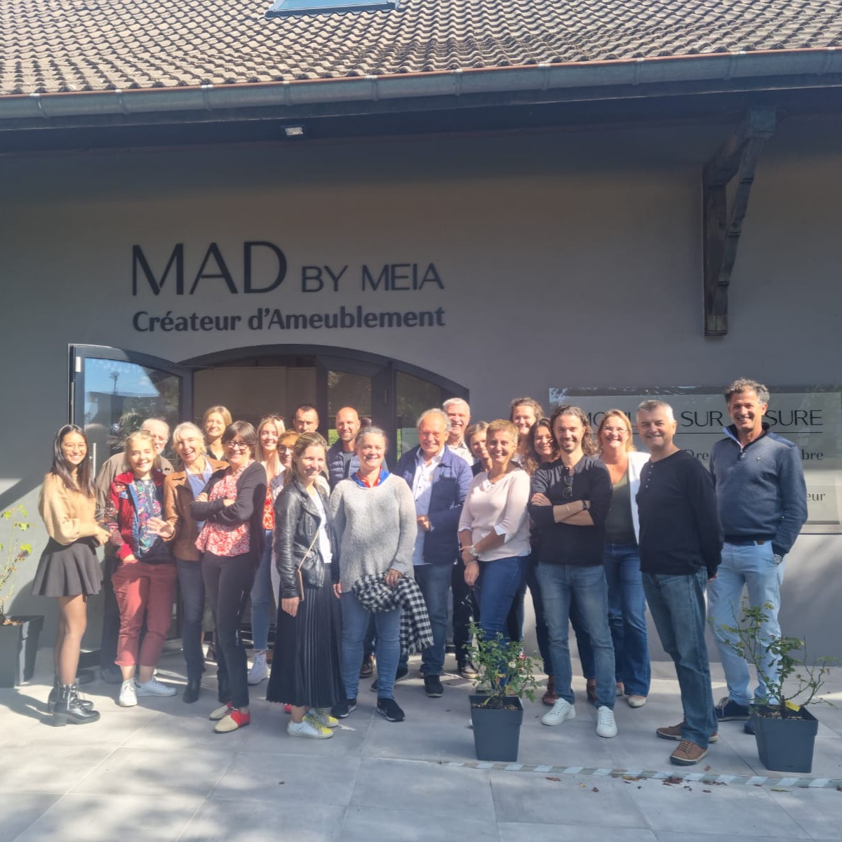 UNAID-MAD-BY-MEIA Réunion UNAID Rhône Alpes au showroom MAD by Meia
