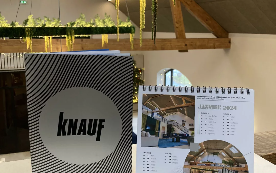 MAD by Meia x KNAUF : Les dalles acoustiques en laine de bois Organic